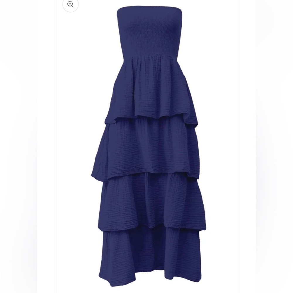 Felicite Tier Maxi Ruffle Dress
